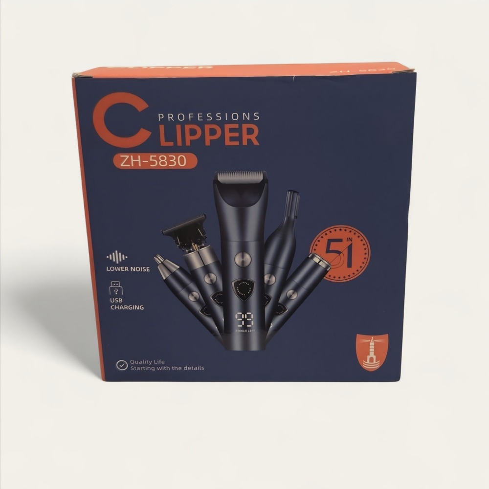 Professions Clipper ZH-5830 5-in-1‎ Multifunctional Grooming Kit